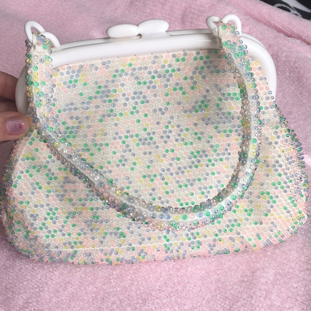 Japanese beaded purse in excellent condition